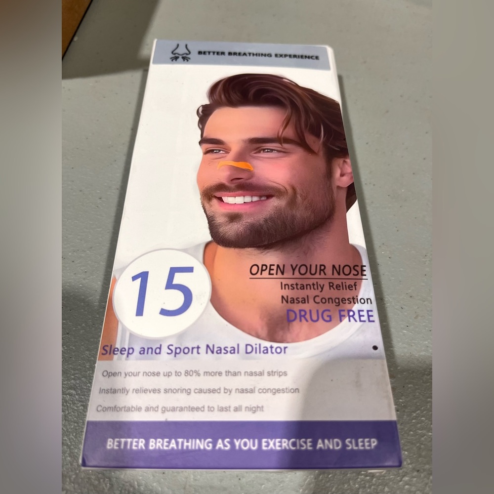🌙 B15 - Sleep & Sport Magnetic Nasal Dilator
